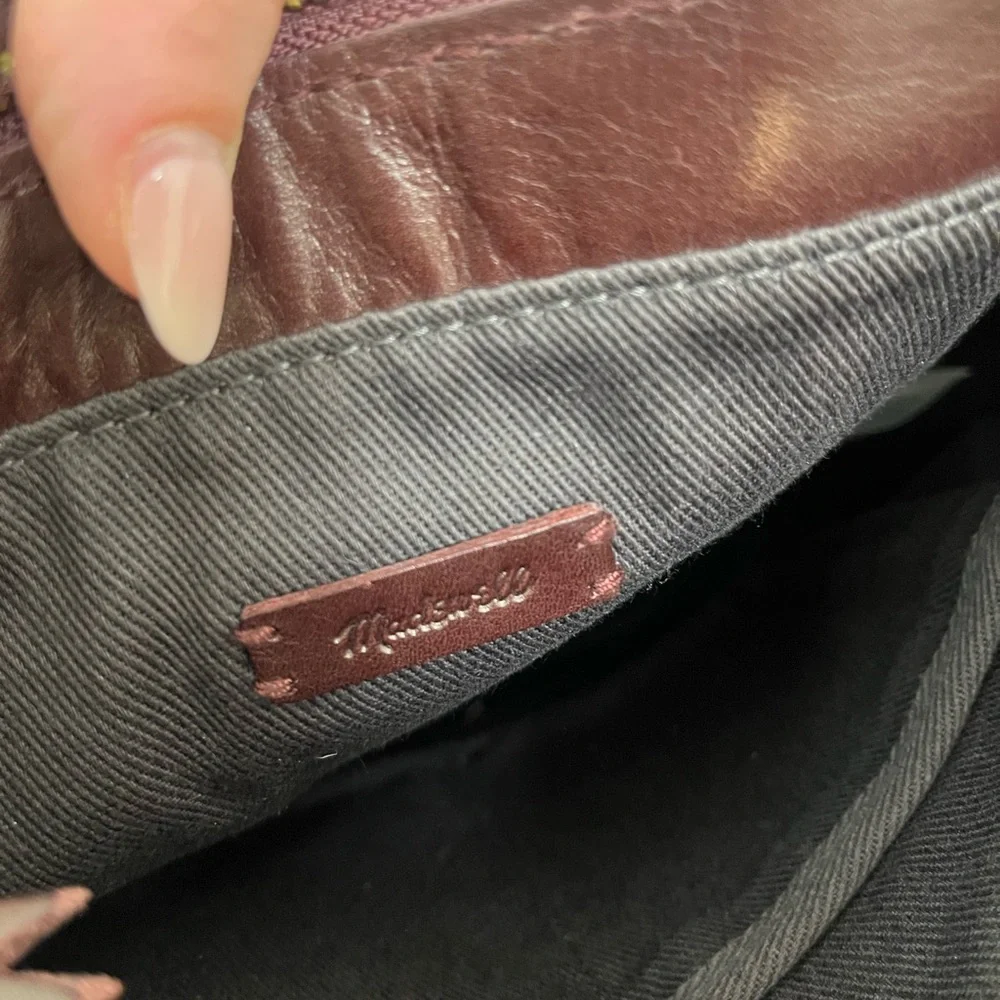 Madewell Zip Top Trasport Crossbody